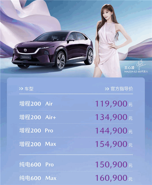 最有科技范的增程马自达来了!马自达EZ-60上市:11.99万起
