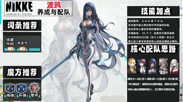胜利女神新的希望渡鸦养成指南