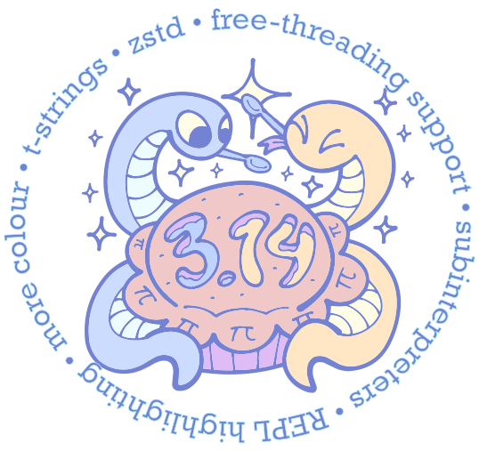 官方玩梗：Python 3.14（πthon）稳定版发布，正式支持自由线程和 Zstd 压缩