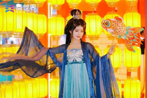 古风展台联动 IP：打造沉浸式国风穿越场景