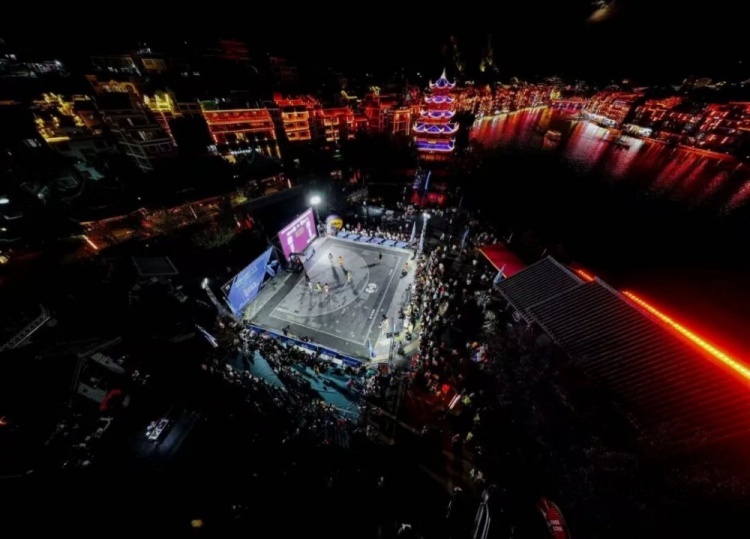 2025 FIBA Open 3x3贵州省三人篮球公开赛决赛镇远古城开战
