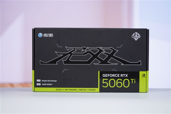 史上唯一单槽 2cm极致超薄！影驰RTX 5060 Ti无双MAX图赏