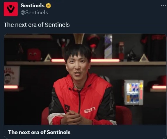 北美Sentinels官宣正式进军英雄联盟：26年加入LCS