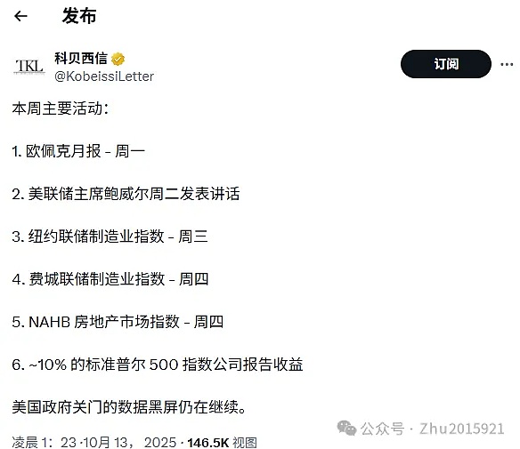 接下来重点盯这几件事