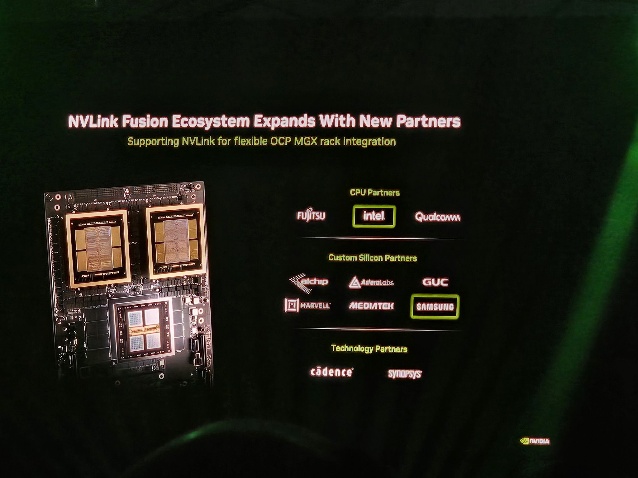 三星电子加入英伟达 NVLink Fusion 生态系统，定位“定制芯片伙伴”