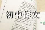 关于优秀初中作文300字汇编7篇