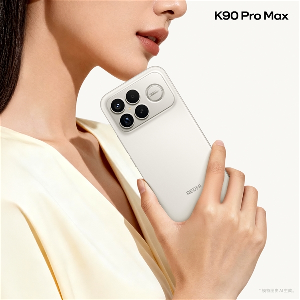 REDMI K90 Pro Max全方位外观公布：罕见后置扬声器、BOSE认证