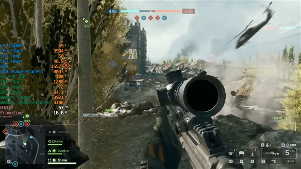 8年前的AMD RX 570显卡玩《战地6》：我还能战！