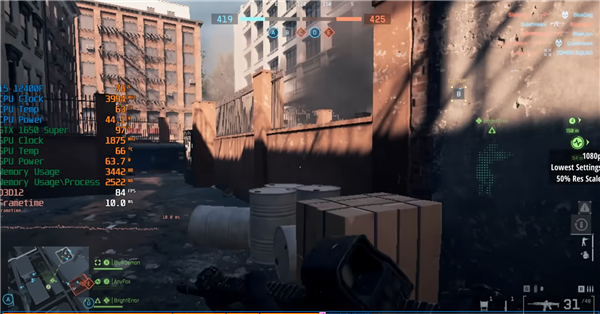 8年前的AMD RX 570显卡玩《战地6》：我还能战！