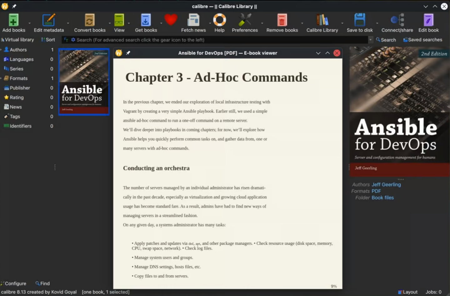开源电子书管家 Calibre 更新 8.13 版：更新虚拟书库搜索方式，支持 Windows API 启动外部程序