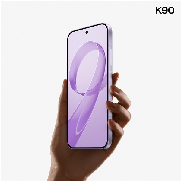 REDMI K90全方位外观公布！视觉四等边 史上最精致的K系列标准版