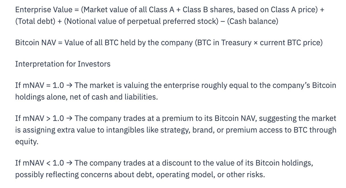 为什么mNAV很重要?