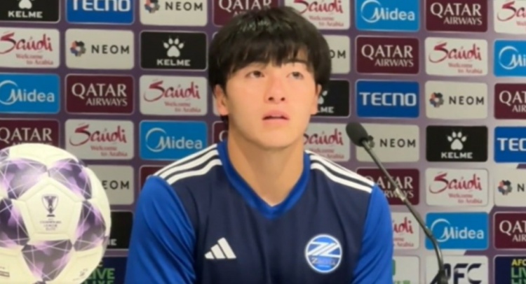 相马勇纪谈2-0海港：我们浪费了很多机会，要吸取教训多进球