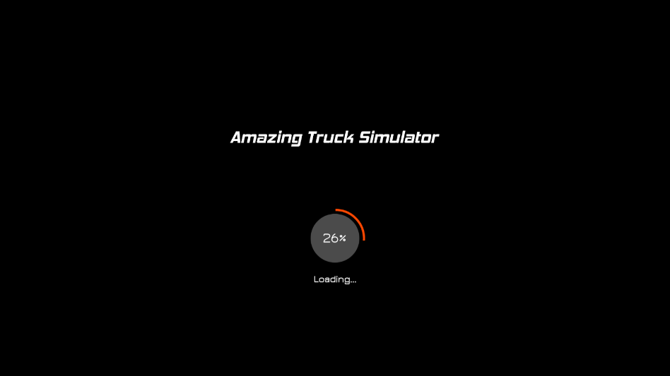 终极卡车模拟驾驶加载界面