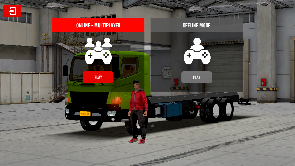 终极卡车模拟驾驶模式选择界面