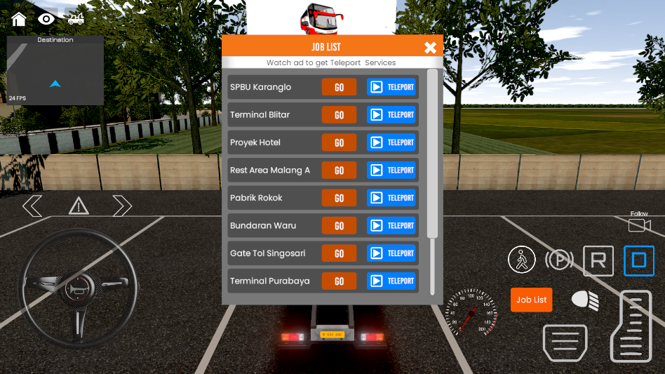 终极卡车模拟驾驶游戏画面