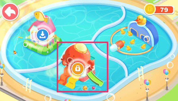 奇妙游乐园世界水上滑梯场景