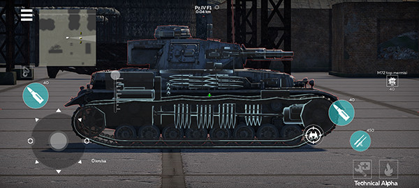 战争雷霆敌人侦查界面