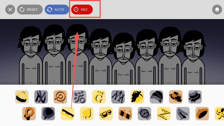 节奏盒子Lovit模组录制界面