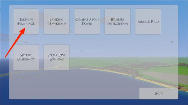 世界大战飞行模拟训练选择