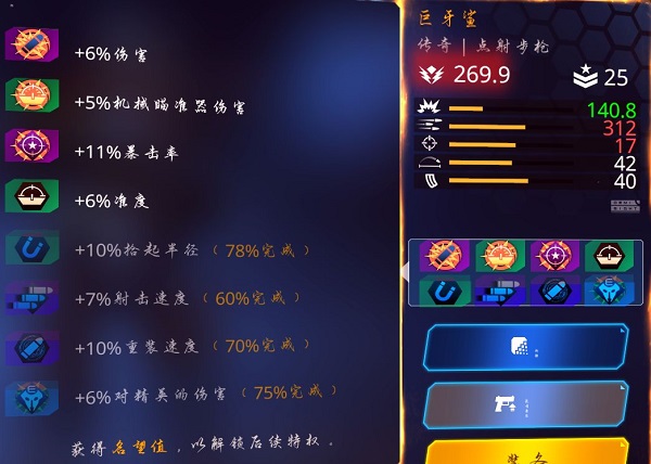 暗影之枪传奇护甲特权说明