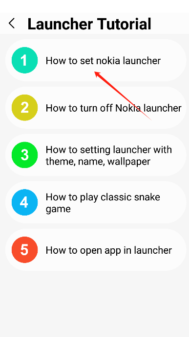 nokia 3310 launcher设置界面