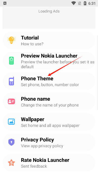 nokia 3310 launcher主题设置