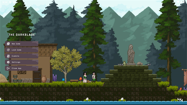 黑暗之刃游戏主界面设置按钮