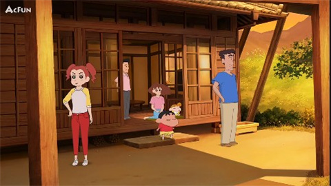 蜡笔小新游戏角色互动