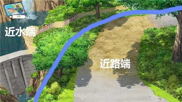 蜡笔小新游戏水源之森地图