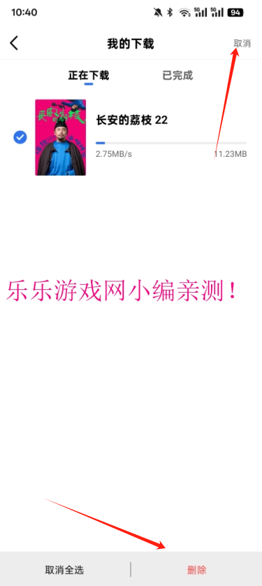 星星视频下载管理界面