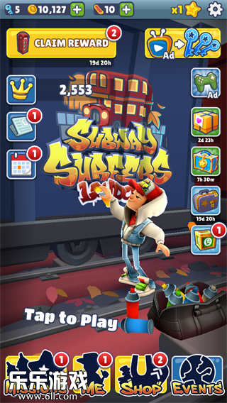 地铁跑酷无限金币无限钥匙版下载无敌版