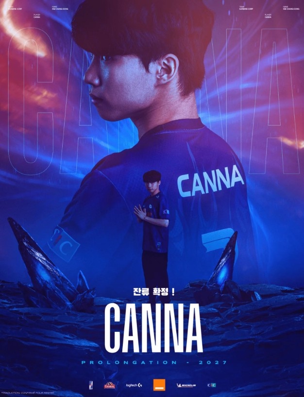KC官宣：已与上单选手Canna续约至2027年