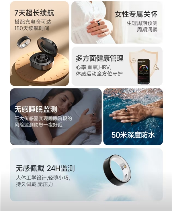2599元!追觅发布全球首款震动智能戒指:充电一次可续航7天