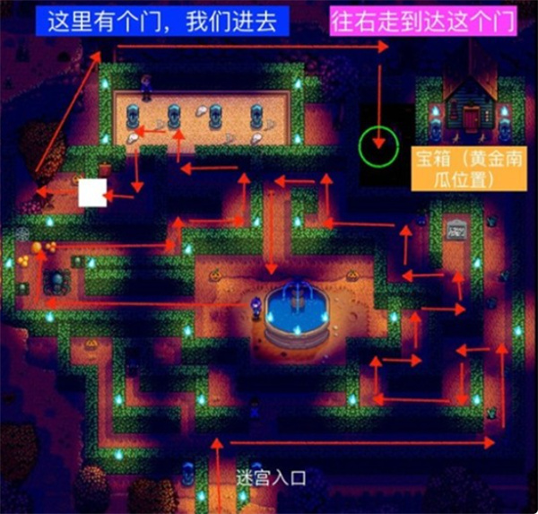 星露谷物语闹鬼迷宫走法指南