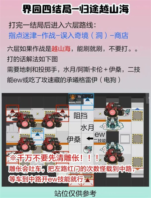 明日方舟岁的界园志异第四结局怎么解锁