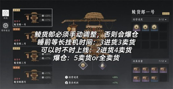 燕云十六声鲮货郎卖货利益最大化指南