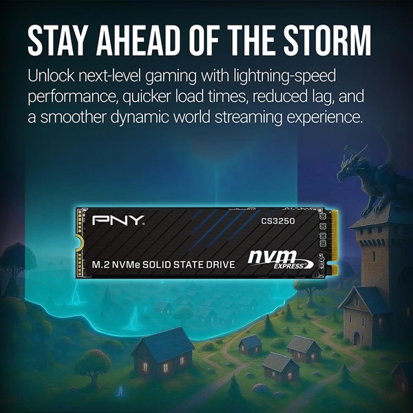 跑满14.9GB/s!PNY发布旗舰PCIe5.0 SSD:1TB 894元起