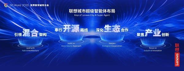 联想戴炜:以城市超级智能体破局 引领智慧城市 4.0 迈向人智共创新阶段