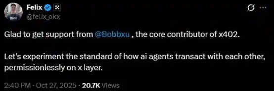 各链布局 x402 赛道