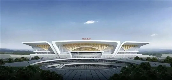 用钢1.5万吨 西安东站主体完工:再现壮美“八百里秦川”