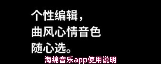 海绵音乐app怎么使用