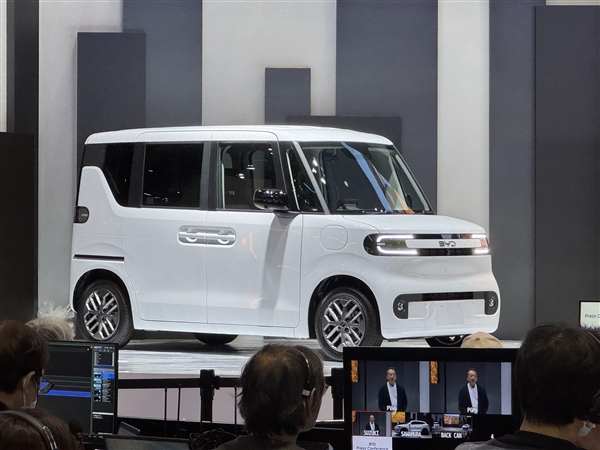 颜值完胜日系同类!比亚迪纯电K-Car定名RACCO:明夏开售