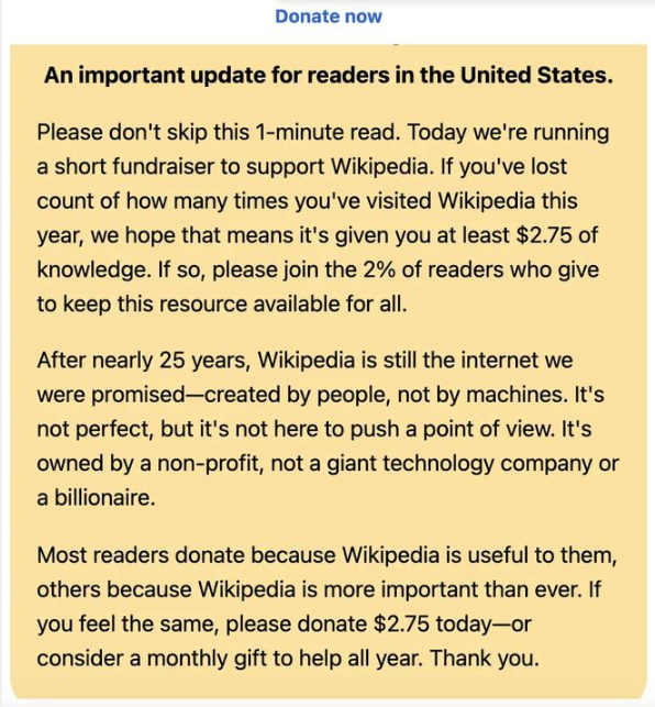 维基百科暗讽马斯克:我们不是机器创造出来的!