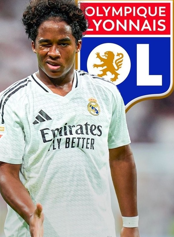 租借费半年约450万欧!记者:里昂领跑恩德里克争夺战