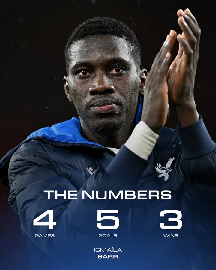 萨尔今年4战利物浦均能破门,同期13球中有5球是对红军打进