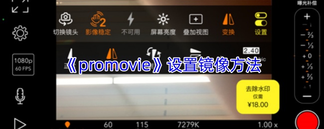 promovie怎么镜像