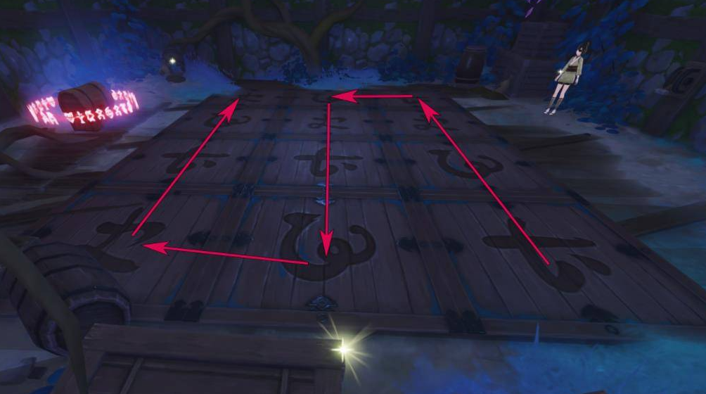 原神清籁旧宝机关解法分享 清籁旧宝机关过关攻略