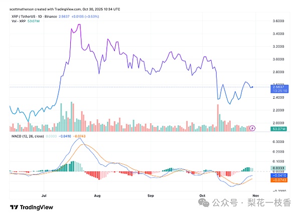 机构对 XRP 和 Solana 的兴趣