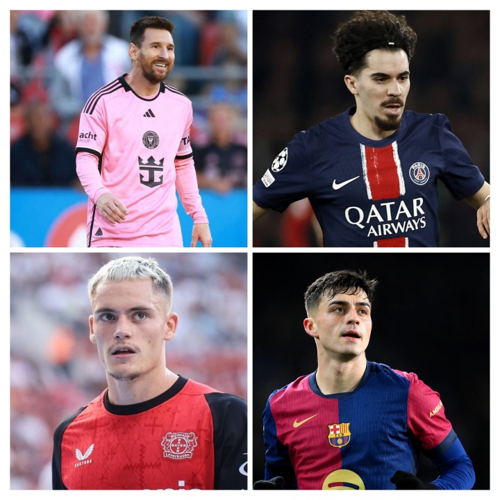 IFFHS评2025最佳进攻组织者候选:梅西领衔,佩德里、佩德里在列